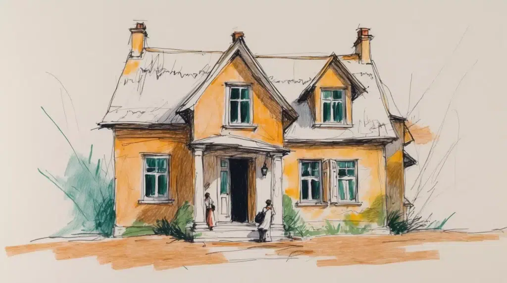 Recours en cas de vice caché maison : quelles démarches suivre ? 9 recours de vice caché dans une maison en dessin
